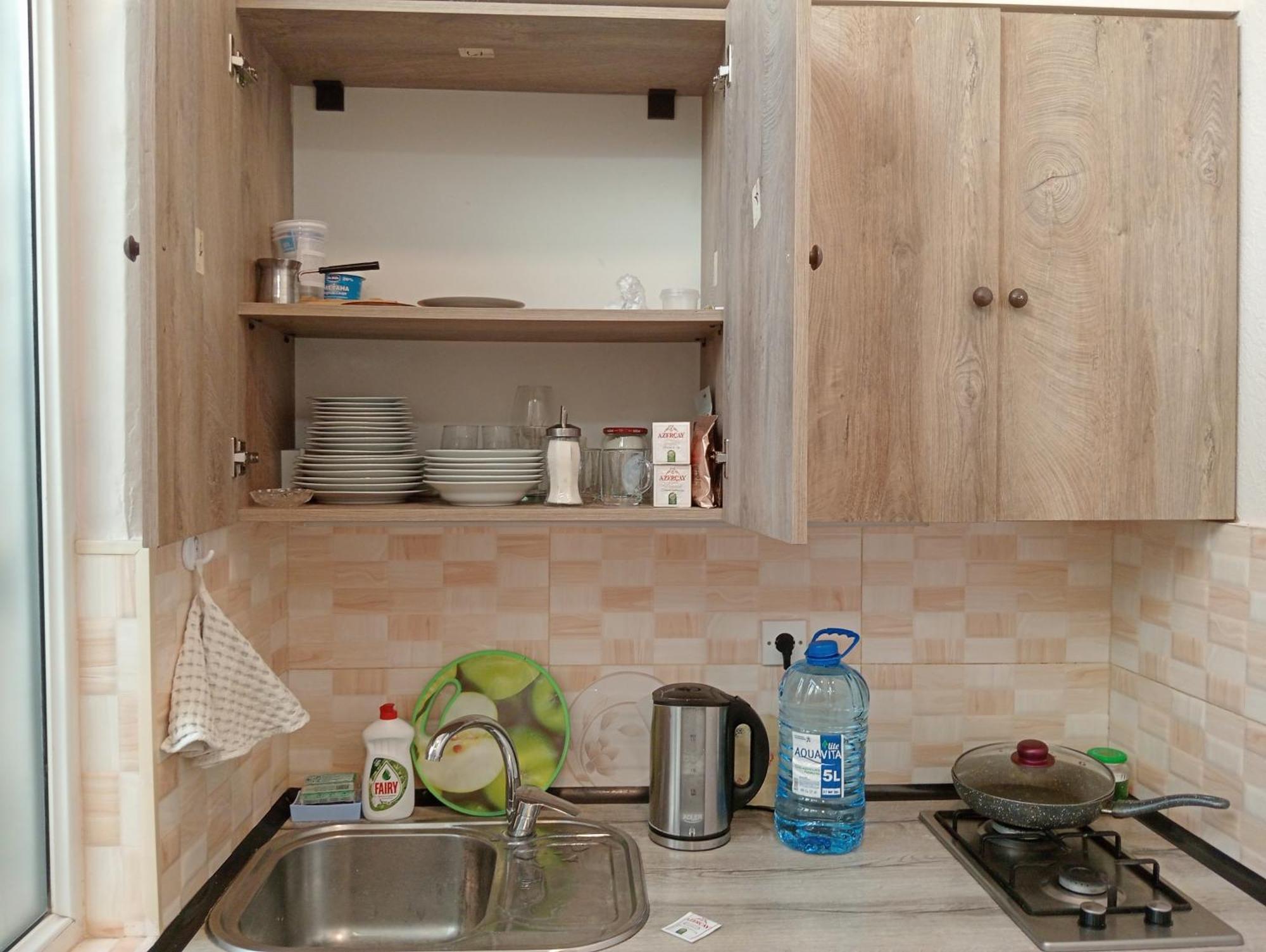 Apartment On The Delara Aliyeva Street Baky Esterno foto